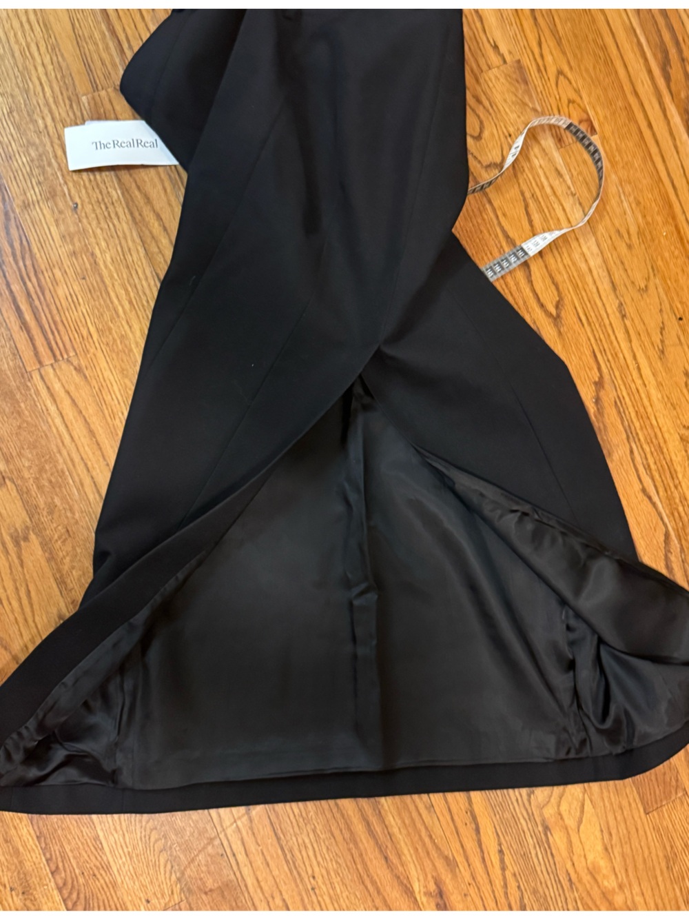 Balenciaga Black wool Maxi Trouser Skirt A-Line Silhouette like new 38 us 6 - Picture 9 of 11